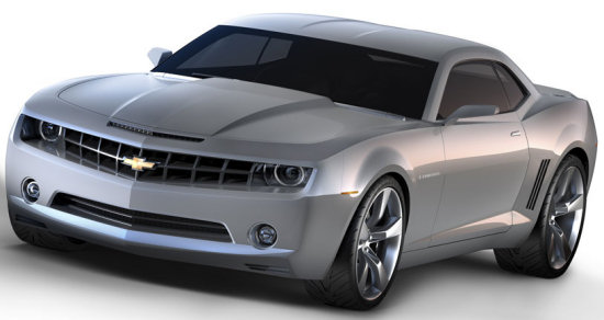 official picture of the chevy camaro concept 2006